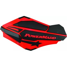 Powermadd Sentinel Handguards Polaris Red/Black 34402