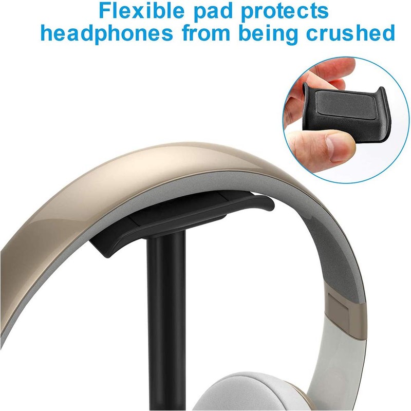 Deear Headphone Stand Gaming Headset Holder Universal Aluminum Metal Headphone