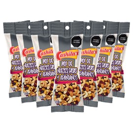 Cashita's |Nueces y Semillas | 100% Natural | Frutos Secos Saludables | Nutritivas y deliciosas (Semillas Mixtas con pasas)