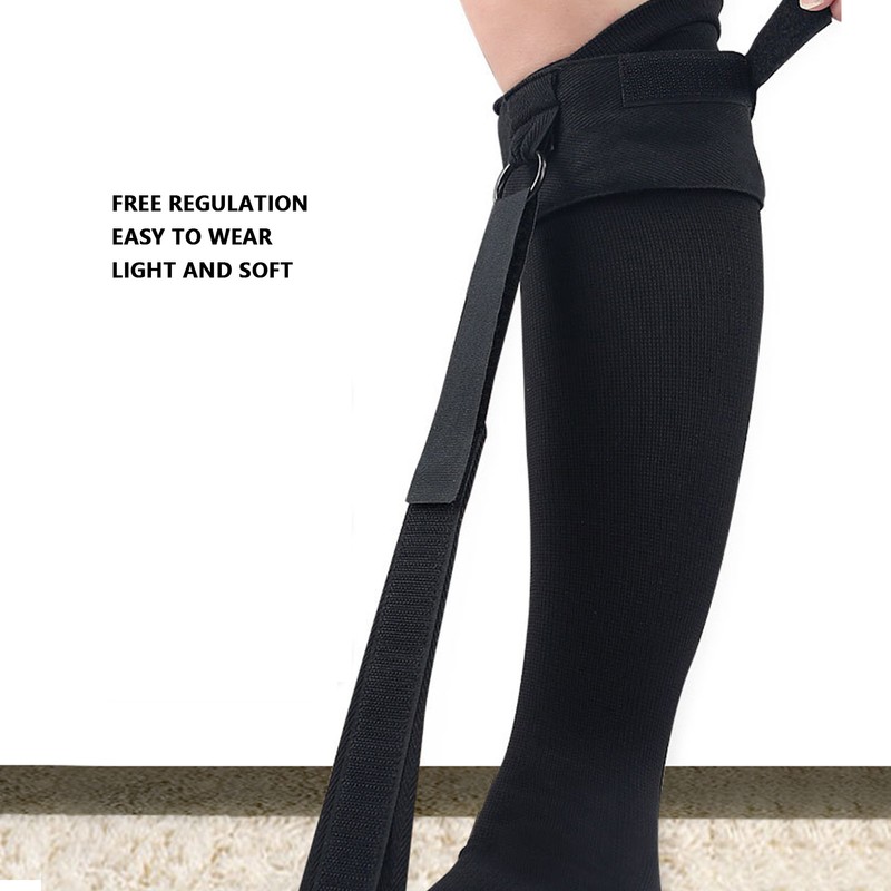 Plantar Fasciitis Stretch Sock Single Strap Night Relief Adjustable Foot