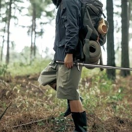 Multifunctional Trekking Pole: Sturdy, Safe & Comfortable for All Terrains – Your Ultimate Climbing Companion! - Dimension: 32 inches