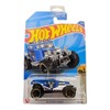 Hot Wheels Baja Bone Shaker, Blue Diecast Car, Collector Card