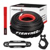 FIERYRED Synthetic Winch Rope 3/8 Inch100FT 23809Ibs Winch Line Cable