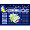kids2learn Children's Bedtime Routine Chart Reward Chart for Sleep Training