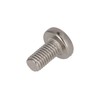 Flat head screw slotted, in stainless steel M8x16 - DIN85