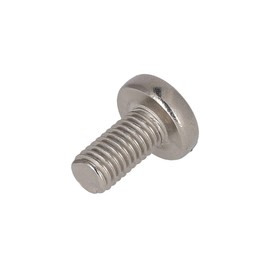Flat head screw slotted, in stainless steel M8x16 - DIN85
