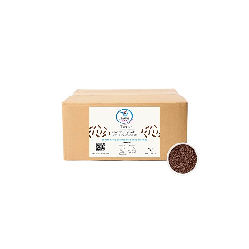 La Tiendita Essentials Chocolate Sprinkles (6 lb)