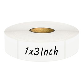 600Pcs Blank Removable Freezer Labels,1x3In Date Label Stickers,No Residue Food Storage Containers Labels,for Food Containers Pantry Organization