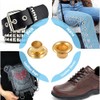 Litoexpe 4.5MM Grommets Eyelets 200 Pcs, Self Backing Eyelets for