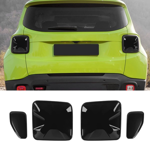 Hoolcar Tail Light Lamp Cover Guard Trim Frame Bezels Decoration