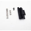 Qrity 2 PCS Door Hinges Aluminum Alloy Window Hinge, Casement