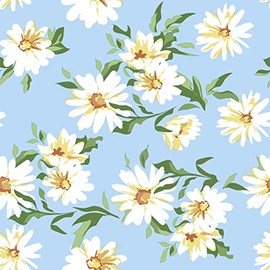 20 Napkins Painted Small Daisies Flowers Spring Table Decoration 33 x 33 cm