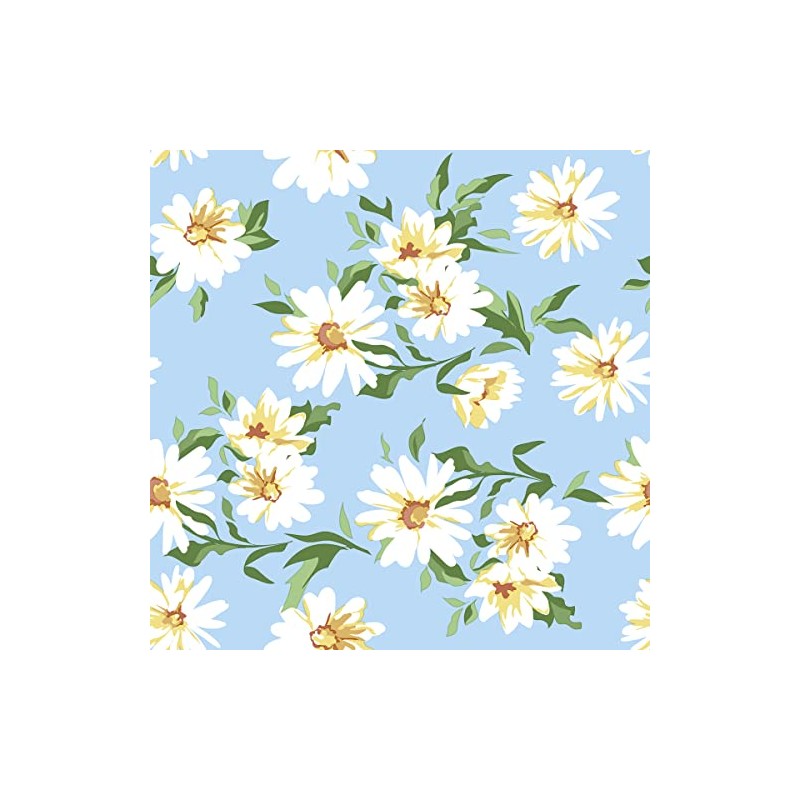 20 Napkins Painted Small Daisies Flowers Spring Table Decoration 33