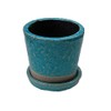 [DULTON] Dalton Color Grazed Pot Small Terracotta Pottery Vase CH15