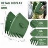 2-Piece Garden Leaf Grabber – Handheld Rake Claws for Collecting