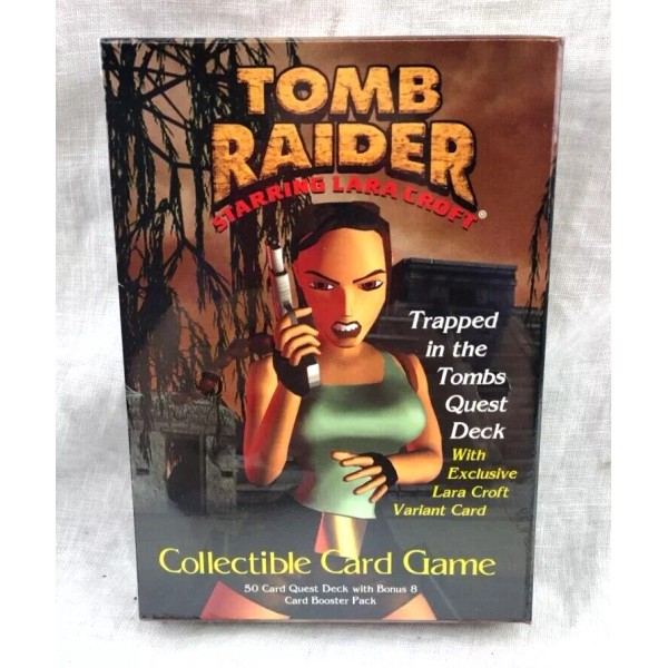 Tomb Raider Into the Caves Quest Deck Collectible Card Game