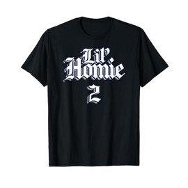 LIL HOMIE 2 Funny Twin Matching Outfits Identical Twin T-Shirt
