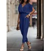 Dokotoo Jumpsuits for Ladies Dressy One Piece Elegant Long Pants