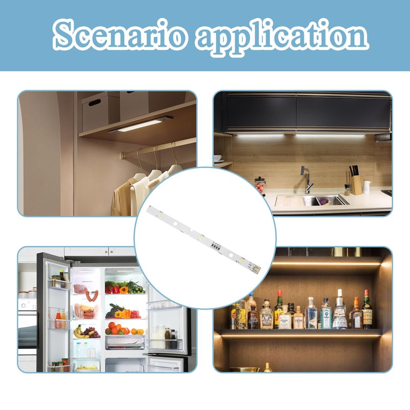 Kühlschrank Licht,Led-Leiste für Kühlschrank,mit Bajonett,Fridge Lighting