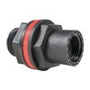Water Butt/rain Barrel/Tank Outlet Adaptor,Requires 26mm Hole,1/2" bsp Female Connection