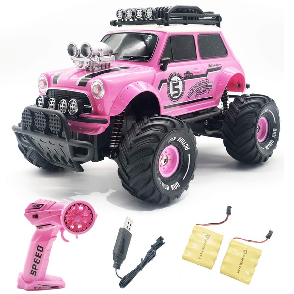 10Leccion Remote Control Car for Girls, 2.4Ghz Pink RC Cars