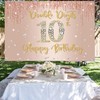 10th Birthday Decorations Girls - Rose Gold Double Digits Banner