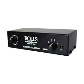 rolls, 4 A-B Box, 5.5" w x 3.1" d x 1.6" h (SS412), Black