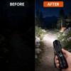Rechargeable LED Flashlight for Outdoor Use – Aluminum Alloy Zoom
