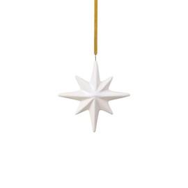 like. by Villeroy & Boch Winter Glow Ornament Star, 9 x 2.5 x 9.5 cm