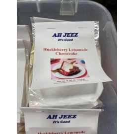 Ah Jeez (Made in Iowa) Cheesecakes (No Bake) - Sea Salt Caramel Cheesecake