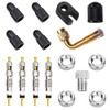Universal Presta Valve Core Replacement Set, CTRICALVER French Valve Core,