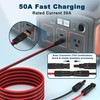 Solar to XT60i Extension Cable 12AWG 90FT XT60i Female Connector