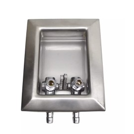 Sioux Chief 697-G2001WF Stainless Steel Supply Box – No Lead Brass