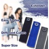 6 Pcs Elastic Pants Waist Extenders Adjustable Waistband Expanders for