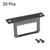 sourcing map Picture Hangers, 1 3/5 Inch L Shape Double