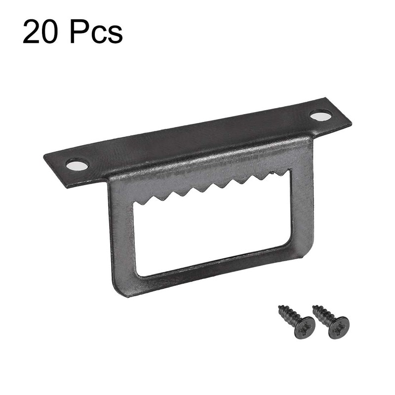 sourcing map Picture Hangers, 1 3/5 Inch L Shape Double