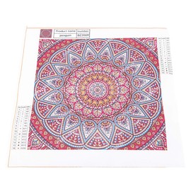 Yosoo Pintura de Diamante, Pintura de Piedra de Cristal 5D DIY, flor Colorida, Punto de Cruz, Bordado Completo, Pared del hogar