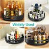 YYYFEI Susan Turntable,Lazy Susan,360-Degree Rotatable Spice Rack Organiser Pantry Turntable,Glides