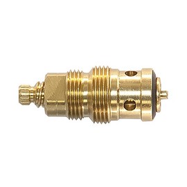 DANCO Reduced-Lead, Durable Brass Hot Water Stem for Crane LL Faucets, 5A-1H, 1-Set (15119E)