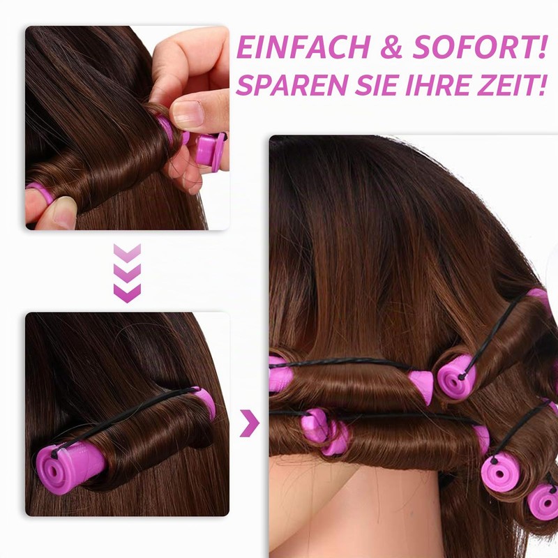 Pack of 30 Medium Perm Rollers, 0.75 Inch Perm Set