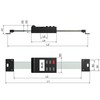 Wabeco Digital Calliper 400 mm Extension Type Vertical Installation