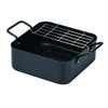 Pearl Metal HB-5650 Widely Usable Tempura Pot, Square, 7.9 inches