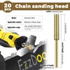 20pcs High Hardness Chain Saw Sharpeners, Chain Saw Blade Sharpener,