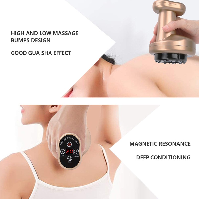 Electric Gua Sha Scraping Massager Household Heating Cupping Therapy Massage