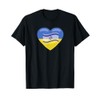 Support peace with Israeli flag and Ukrainian flag T-Shirt