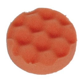 Sealey PTCCHW80O Buffing & Polishing Foam Head Hook & Loop Ø80 x 25mm Orange/Firm