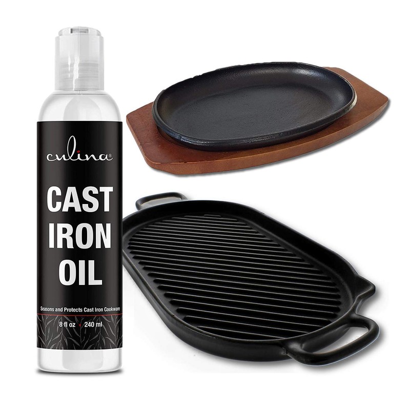 Culina Cast Iron Conditioner Kosher OU Certified Cleans and Protects