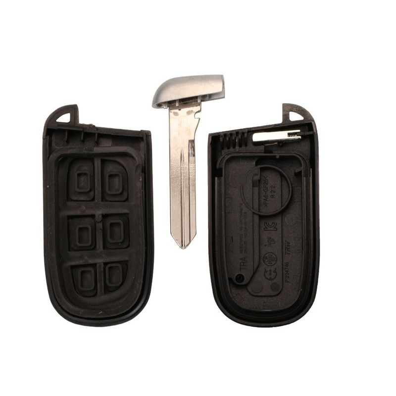 2/3 Button Car Key Shell Case for Jeep Compass Renegade
