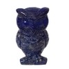 Lapislazuli Stein Eule, Steintier Lapislazuli, Edelstein Eule Lapis-Lazuli 5cm/2 inch