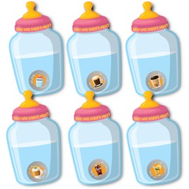 XIAOPNN Baby Shower Games, Who has Baby's Milk Scratch Off Cards, Funny Lottery Card Ice Breaker Scratch Off Games Party Cards, 40 Card